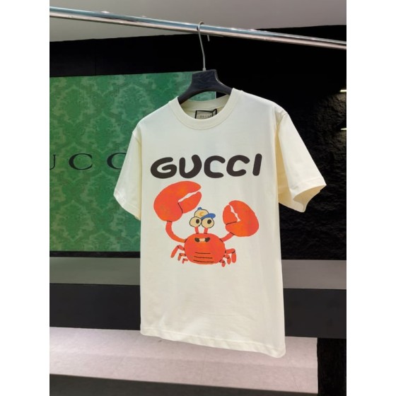 Gucci Early Spring Collection High-Weight Short-Sleeve